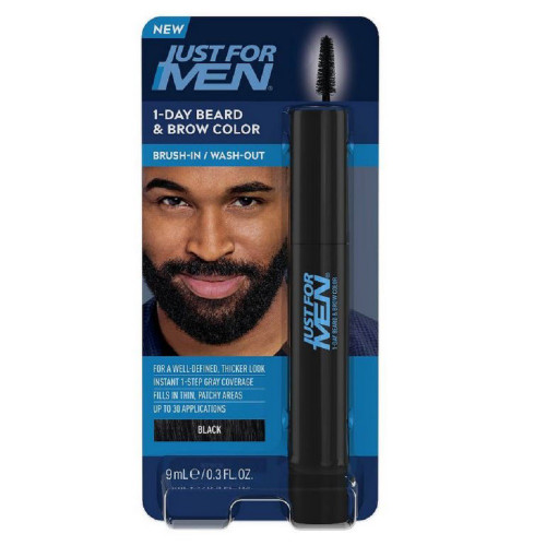 Just for Men 1 Day Beard Brow Color Black