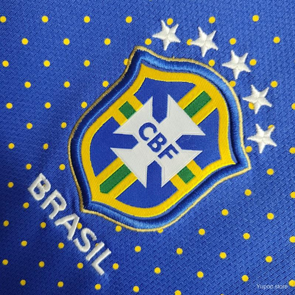 Brazil Retro 2010 World Cup Away