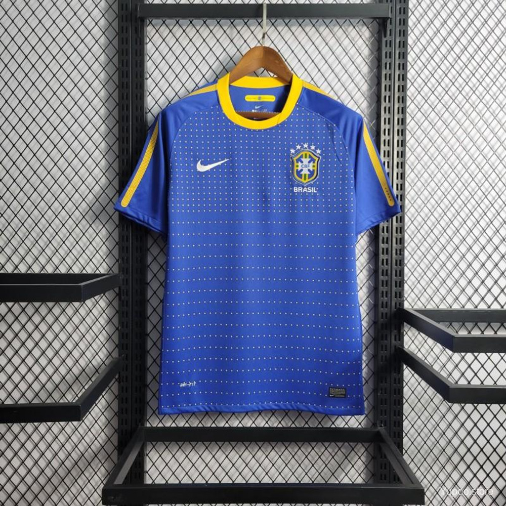 Brazil Retro 2010 World Cup Away