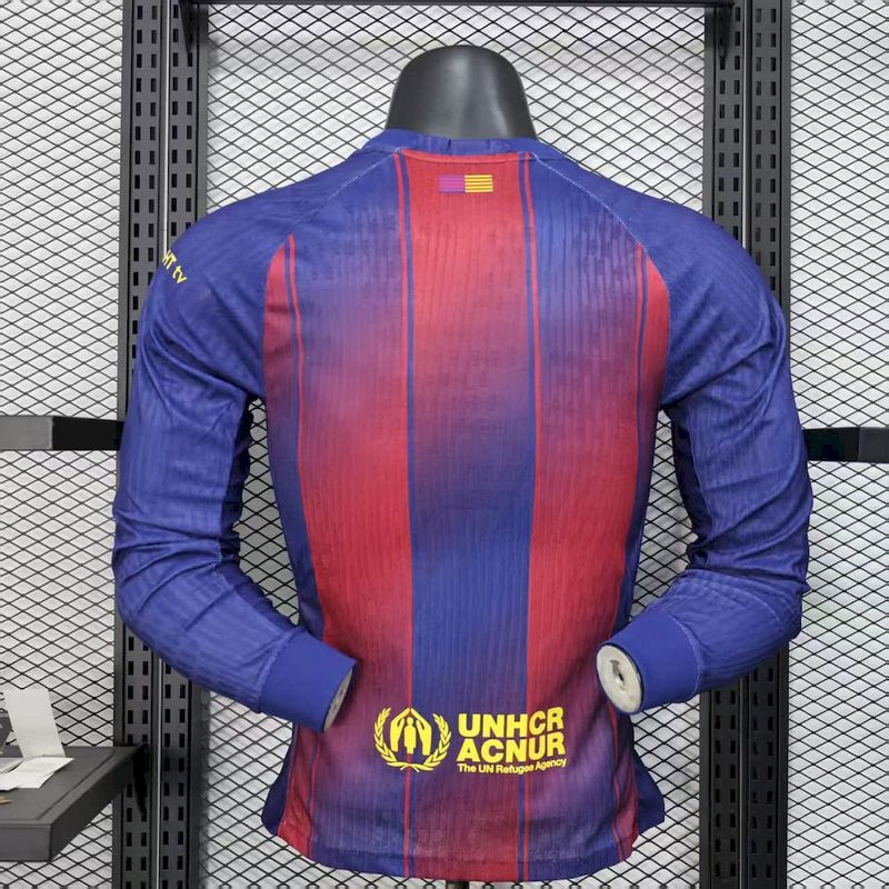 FC Barcelona Player Version 2025/26 Long Sleeve
