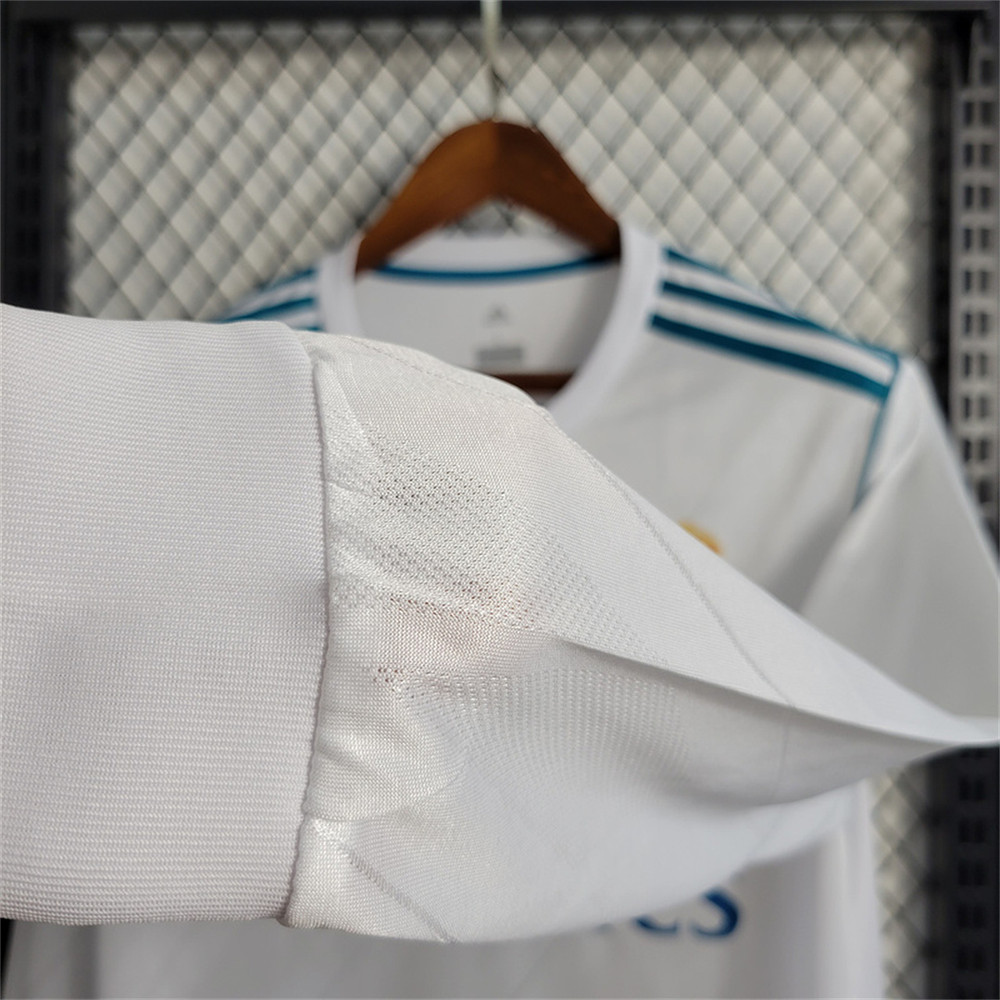 Real Madrid Long Sleeve Home Retro 2017/18