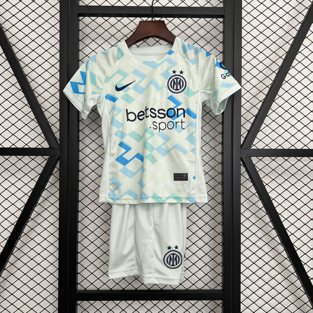 kids Inter Milan 2025/26 Away Jersey