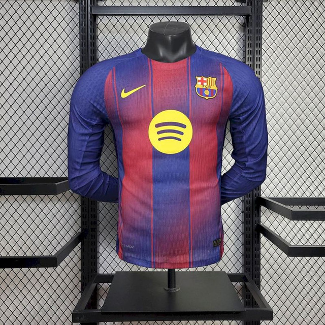 FC Barcelona Player Version 2025/26 Long Sleeve