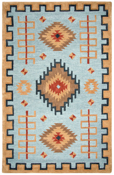 Rizzy Home Mesa MZ162B Southwest/tribal Hand Tufted Area Rugs