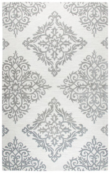 Rizzy Home Opulent OU884A Medallion Hand Tufted Area Rugs