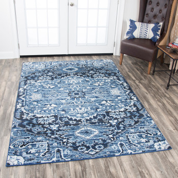 Rizzy Home Panache PN6962 Central Medallion Power Loomed Area Rugs