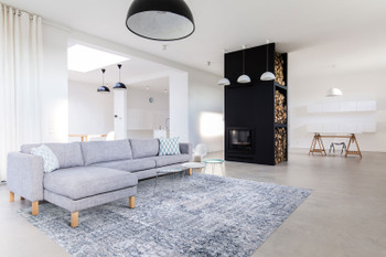 Couristan Europa Amalthea Mist Indoor Area Rugs