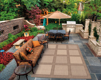 Couristan Recife Summit Natural/cocoa Indoor/outdoor Area Rugs