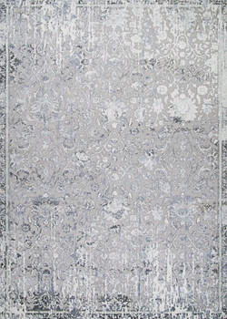 Couristan Brocatelle Brocade Damask Silver/cream Indoor Area Rugs