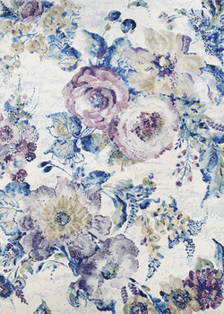 Couristan Easton Floral Chic Bone/multi Indoor Area Rugs