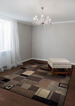 Couristan Easton Maribel Ivory/grey Indoor Area Rugs