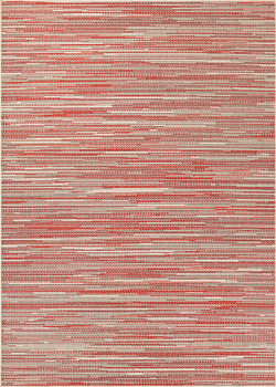 Couristan Monaco Alassio Sand/maroon/salmon Indoor/outdoor Area Rugs