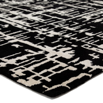 Jaipur Living Pals CLN16 Trellis Black Hand Tufted Area Rugs