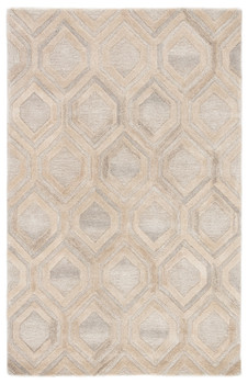 Jaipur Living Hassan CT117 Trellis Beige Hand Tufted Area Rugs