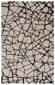 Jaipur Living Chandler ENK12 Abstract Cream Hand Tufted Area Rugs