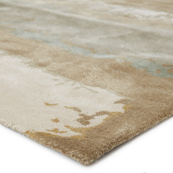 Jaipur Living Juna GES24 Abstract Tan Hand Tufted Area Rugs