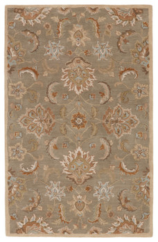 Jaipur Living Abers MY14 Floral Gray Hand Tufted Area Rugs