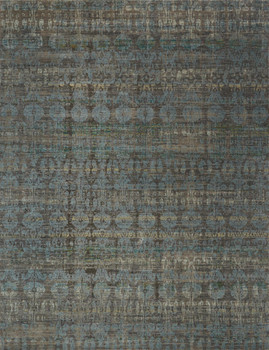 Loloi Javari Jv-07 Steel / Lagoon Power Loomed Area Rugs