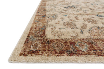 Loloi Anastasia Af-04 Ant Ivory / Rust Power Loomed Area Rugs
