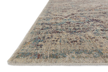 Loloi Anastasia Af-05 Silver / Plum Power Loomed Area Rugs