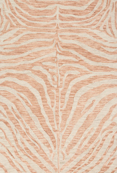 Loloi Masai Mas-01 Blush / Ivory Hooked Area Rugs