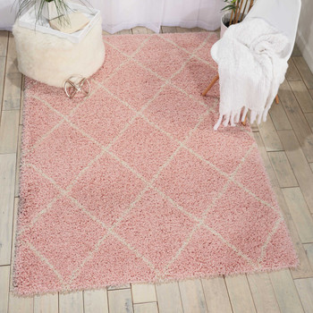 Nourison Brisbane Bri03 Blush Area Rugs