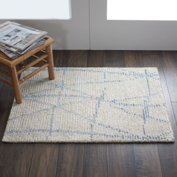 Nourison Ellora Ell02 Sky Area Rugs