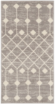 Nourison Grafix Grf37 Grey Area Rugs