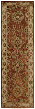 Nourison Jaipur Ja13 Rust Area Rugs