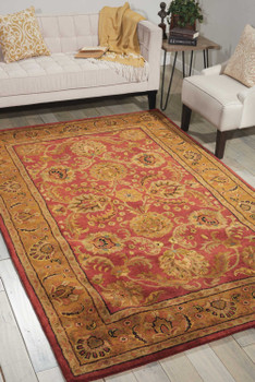 Nourison Jaipur Ja17 Burgundy Area Rugs