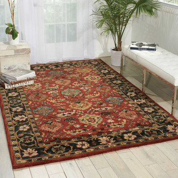 Nourison Jaipur Ja35 Brick Area Rugs
