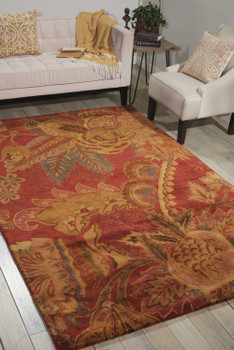 Nourison Jaipur Ja43 Flame Area Rugs