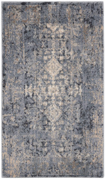 Kathy Ireland Moroccan Celebration Ki3m1 Slate Area Rugs