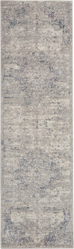 Kathy Ireland Royal Terrace Ki44 Beige Blue Area Rugs