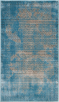 Nourison Karma Krm01 Blue Area Rugs