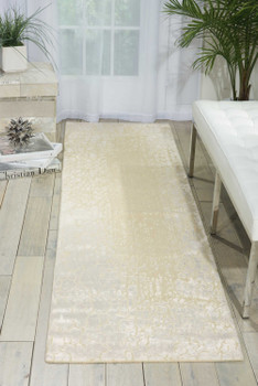 Nourison Luminance Lum12 Cream Area Rugs