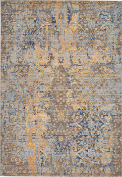 Nourison Majestic Mst01 Beige/blue Area Rugs
