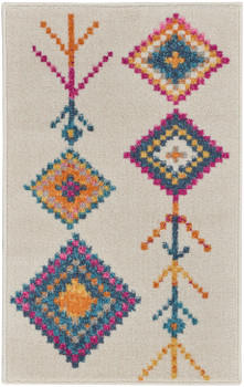 Nourison Passion Psn46 Ivory/multi Area Rugs