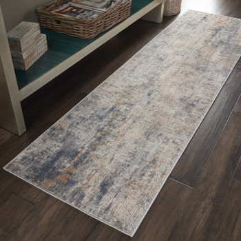 Nourison Rustic Textures Rus01 Grey/beige Area Rugs