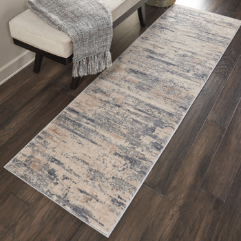 Nourison Rustic Textures Rus04 Beige/grey Area Rugs