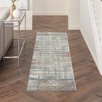 Nourison Rustic Textures Rus12 Grey/multi Area Rugs
