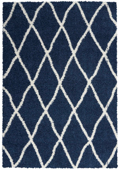 Nourison Shangri-la Shi02 Navy/ivory Area Rugs