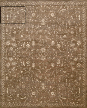 Nourison Silk Elements Ske02 Cocoa Area Rugs
