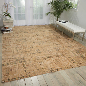 Nourison Silk Elements Ske13 Beige Area Rugs