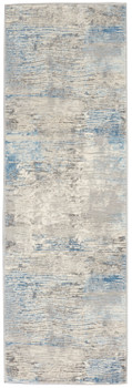 Nourison Solace Sla01 Ivory/grey/blue Area Rugs