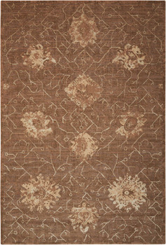 Nourison Silken Allure Slk08 Chocolate Area Rugs