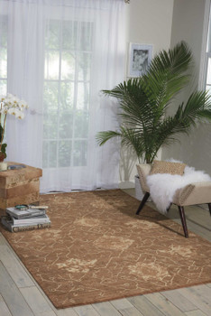 Nourison Silken Allure Slk08 Chocolate Area Rugs