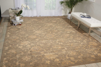 Nourison Silken Allure Slk11 Moss Area Rugs