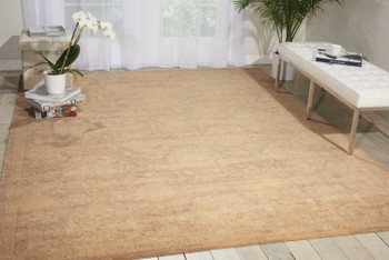 Nourison Silken Allure Slk12 Sand Area Rugs