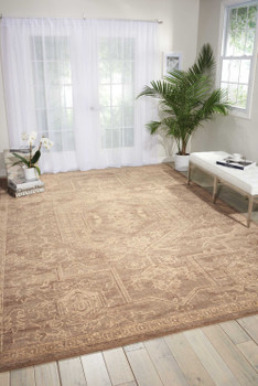 Nourison Silken Allure Slk15 Taupe Area Rugs